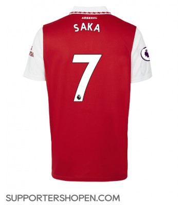 Arsenal Bukayo Saka #7 Hemma Matchtröja 2022-23 Kortärmad